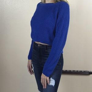 cropped sweater